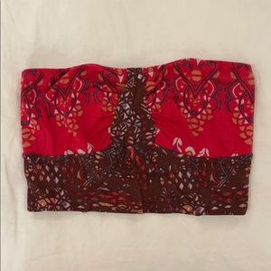 Free People bandeau crop top!
